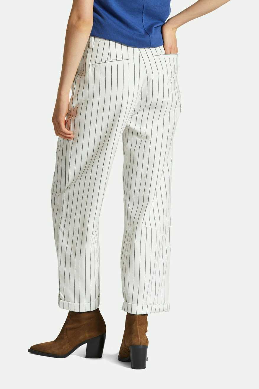 Victory Trouser Pant - Off White/Black - Image 3